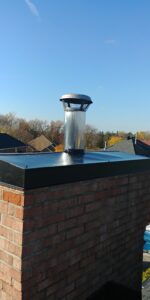 New chimney cap